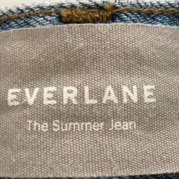 Everlane The Summer Jean Men 29x30 Blue Mid Rise Medium Wash Stretch 17096 - Picture 9 of 13